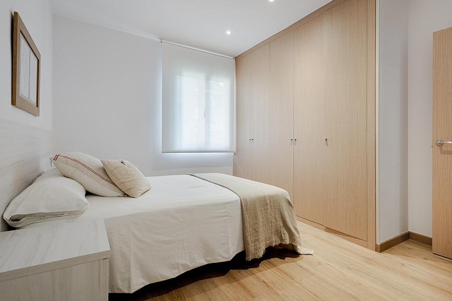 Suite 1 on the 4-bedroom floor of the Lérida 8 Building.